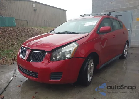 2009 Pontiac Vibe из США, поврежденный, VIN 5Y2SP67029Z451324